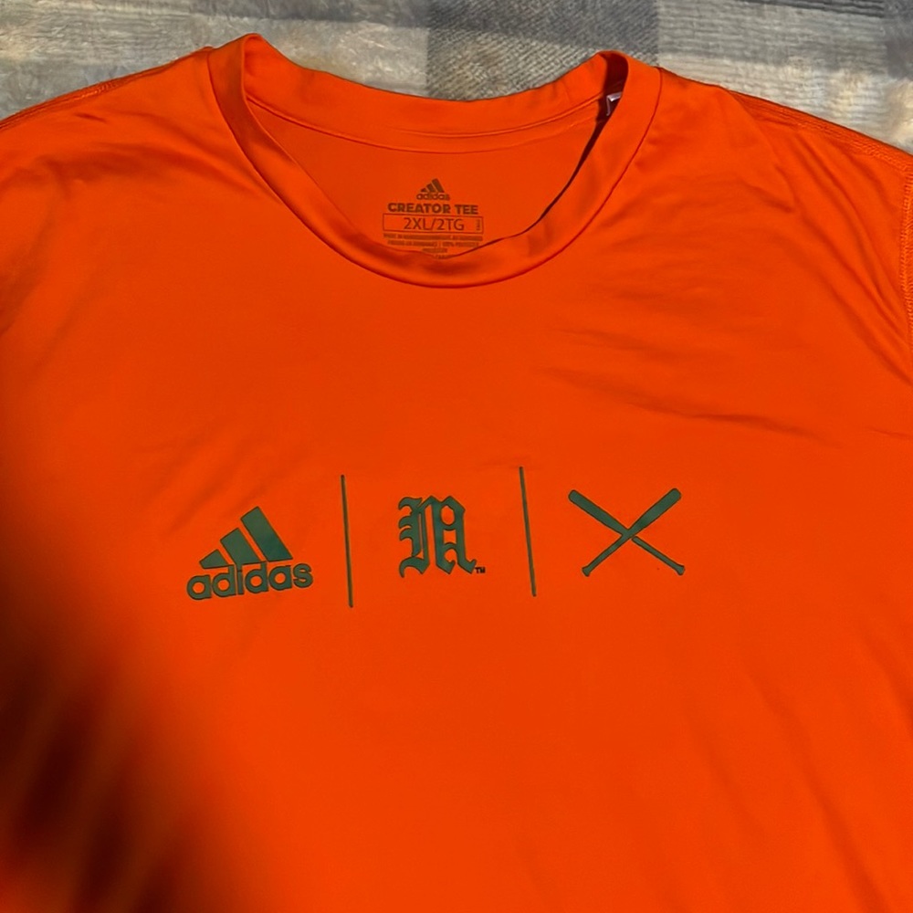 Adidas men’s Miami baseball shirt